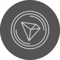 Tron Outline Style Icon vector