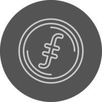 Filecoin Outline Style Icon vector