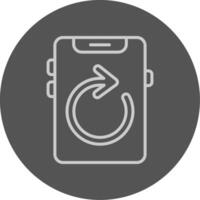 Rotate Icon Design vector