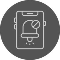 Notifications off Icon Design vector