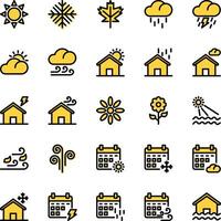 Icon Seasson Color vector