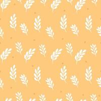A subtle and repeating leaf design, crafted for background aesthetics. vector