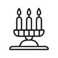 Kwanzaa icon art. vector
