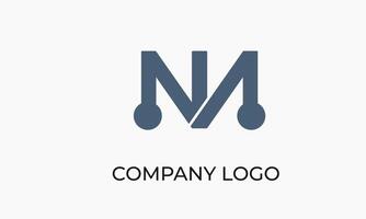Abstract N Elegant and creative Logo for your Business vector
