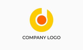 Abstract D Elegant and creative Logo for your Business vector