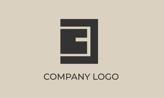 Abstract E Elegant and creative Logo for your Business vector