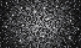 Black background. sequins background. sequin background Black vector