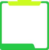 green product frame Border for social media posts vector