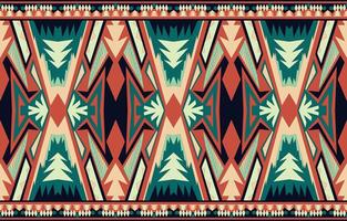 Abstract square corners, tribal pattern for fabric wallpaper. vector