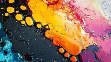 Beautiful Abstract Colorful Background with Textured Design photo