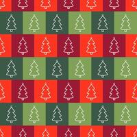 Abstract seamless pattern merry christmas and happy new year vector