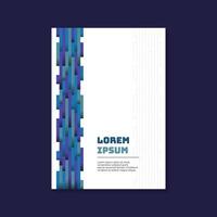 Abstract Vertical Bar Pattern for Business Background Design vector