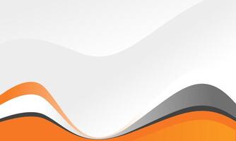 wave shaped corner ornament for frame editing vector