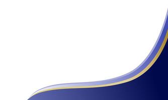 elegant wave corner background vector