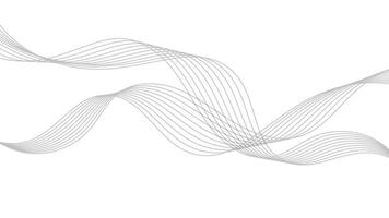 Digital wavy line pattern design vector