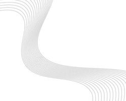 Minimalist line art background vector