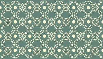 illustration of floral and circle pattern with soft colors vector