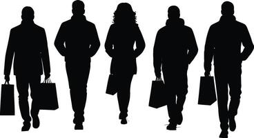 Black Friday Silhouette Illustration vector