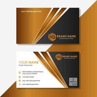 Luxury business card design. Gold and black color on gray background. Abstract banner on mesh design modern geometric background texture illustration vector