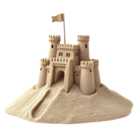 a sand castle on a white background png