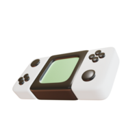 3D Handheld Game Console Compact and Fun png