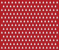 Christmas seamless pattern with white firs on red background, Christmas trees decor, design for Holidays decoration, wrapping paper, print, fabric or textile, Christmas card vector