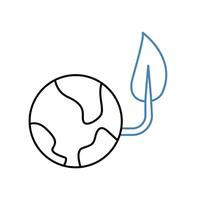 environment concept line icon. Simple element illustration. environment concept outline symbol design. vector