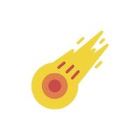 comet speed icon vector