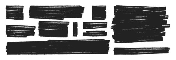 Frames for selecting text. vector