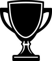 Cup icon on transparent background. Element of Education for mobile concept and web apps icon. Glyph, flat icon for website design and development, app development vector