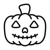 Simple Halloween icon. The icon can be used for websites, print templates, presentation templates, illustrations, etc vector