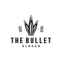 bullet logo template illustration vector