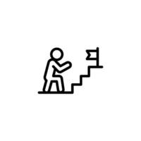 Challenge icon or logo design isolated sign symbol illustration - high quality line style icon suitable for designers, web developers, displays and websites vector