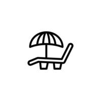 recreation icon or logo design isolated sign symbol illustration - high quality line style icon suitable for designers, web developers, displays and websites vector