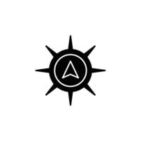 Navigation icon or logo design isolated sign symbol illustration - high quality line style icon suitable for designers, web developers, displays and websites vector