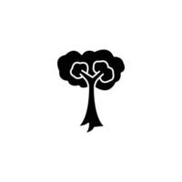 tree icon or logo design isolated sign symbol illustration - high quality line style icon suitable for designers, web developers, displays and websites vector