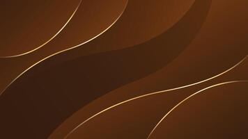 Abstract dark brown luxury background. Modern wallpaper vector