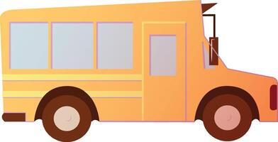 School Bus Illustration vector
