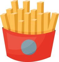 French Fries Illustration vector