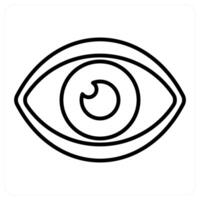 Vision and eye icon concept vector