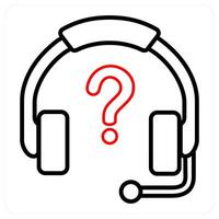 Help Desk and support icon concept vector