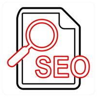 Seo and search icon concept vector