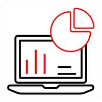 Site Audit and data icon concept vector