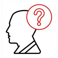 Have a Question icon concept vector