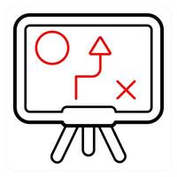 Solution and plan icon concept vector