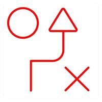 Strategy and planning icon concept vector