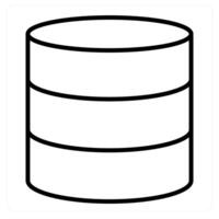 Database Server and server icon concept vector