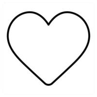 Heart and romantic icon concept vector