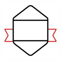 Designation and path icon concept vector