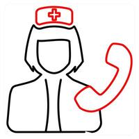 Medical Support and medical icon concept vector